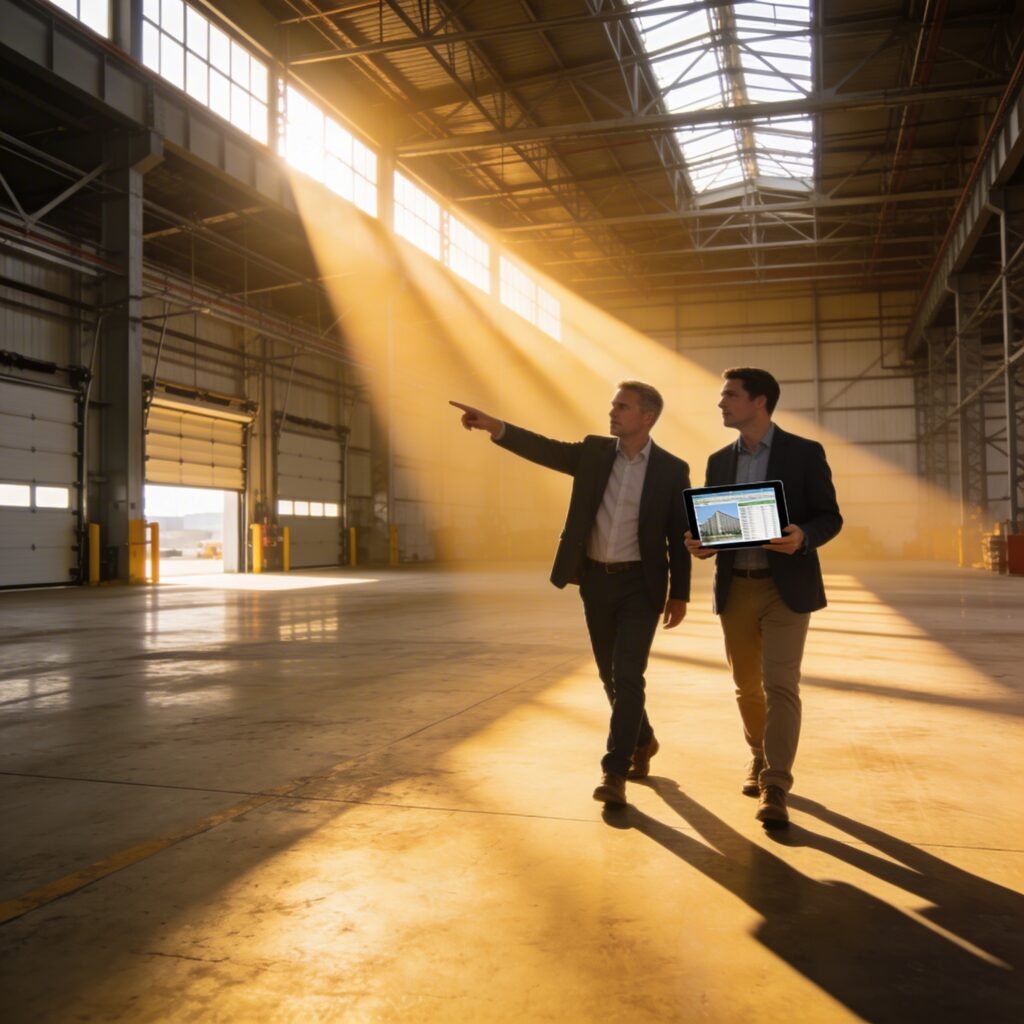 Direct commercial property buyers in Michigan evaluating industrial property