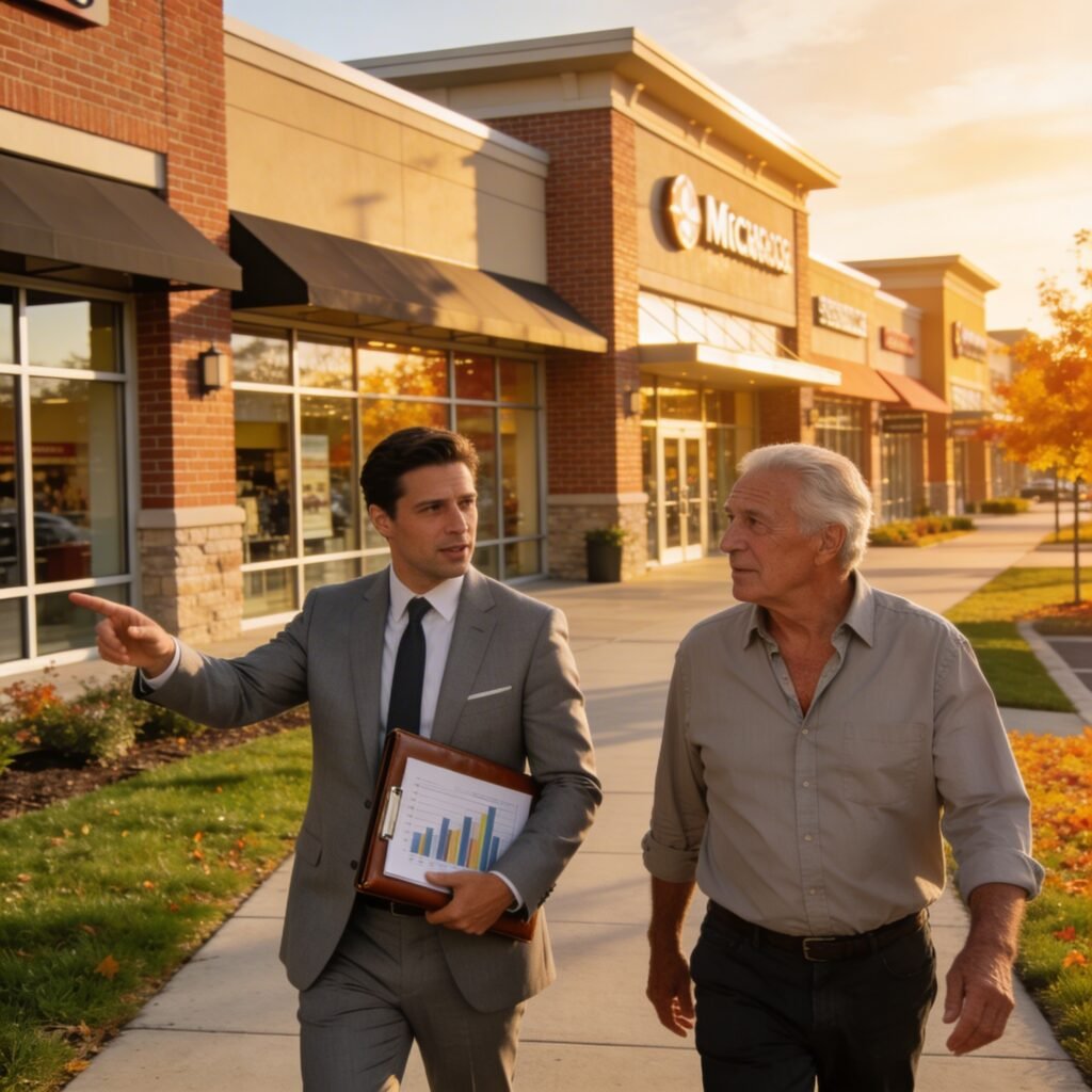 Michigan commercial investment companies buyer meeting property owner