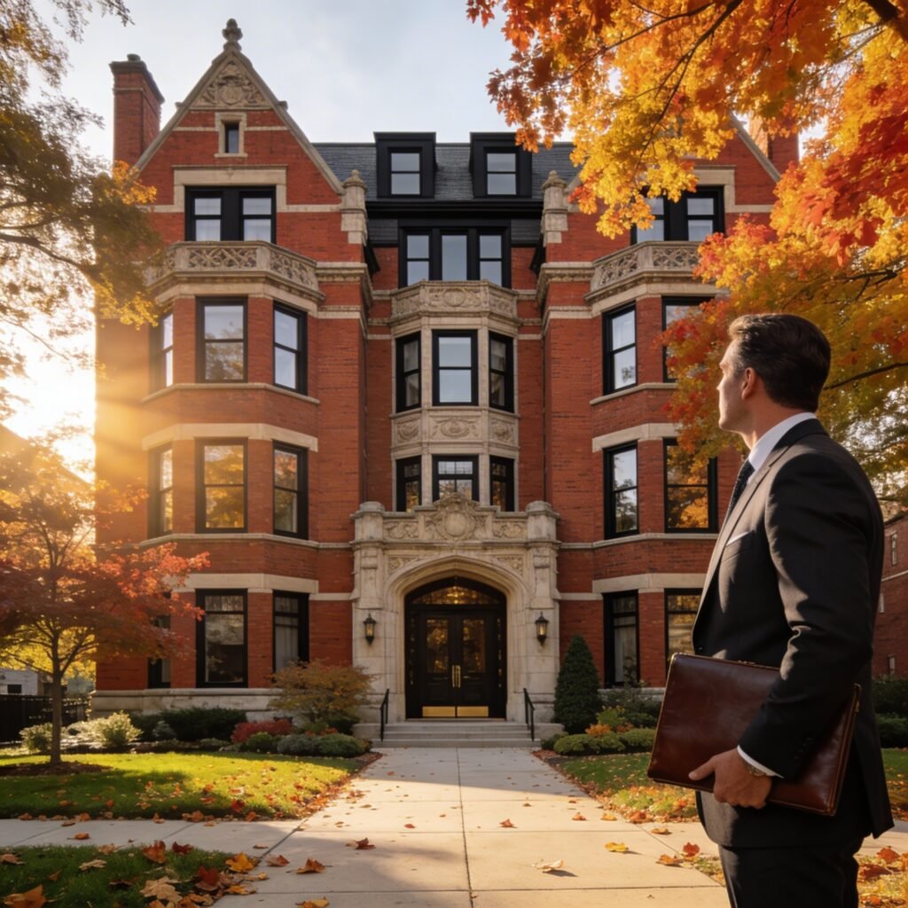 Value of apartment complexes in Detroit illustrated by well-maintained rental property