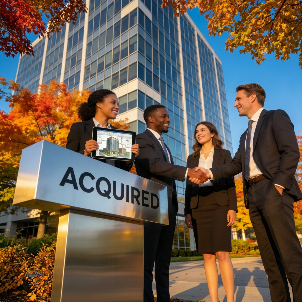 Companies that buy commercial real estate in Michigan closing property deal